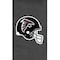 Dreamseat Silver Sofa with Atlanta Falcons Helmet Logo XZ7759001SOCDBK-PSNFL20007 - alternate 4